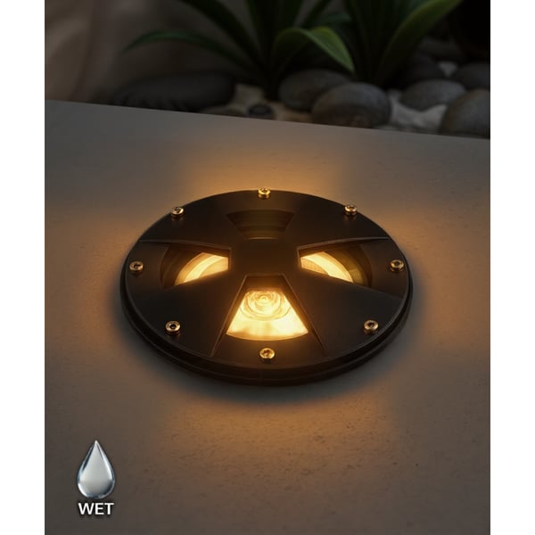 8-Inch Turtle-Safe In-Ground LED Well Light