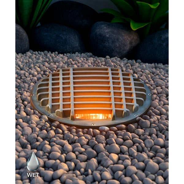 10-Inch Grill-Top Turtle-Safe LED Well Light