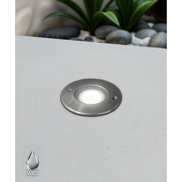 3-Inch Low-Voltage In-Ground Round LED Well Light