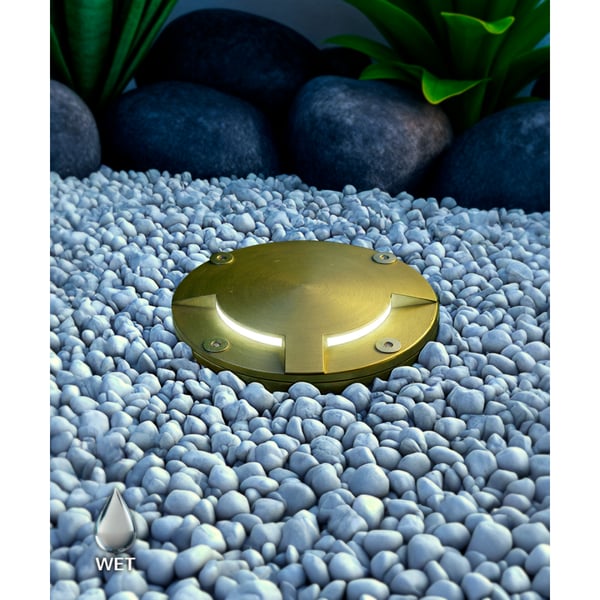 4-Inch Marker Dual-Beam 90º In-Ground LED Well Light