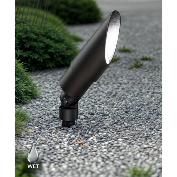 2-Inch Adjustable Outdoor 120V LED Landscape Spotlight