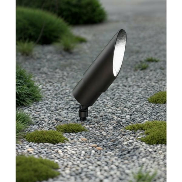4-Inch Adjustable Outdoor 120V LED Landscape Spotlight