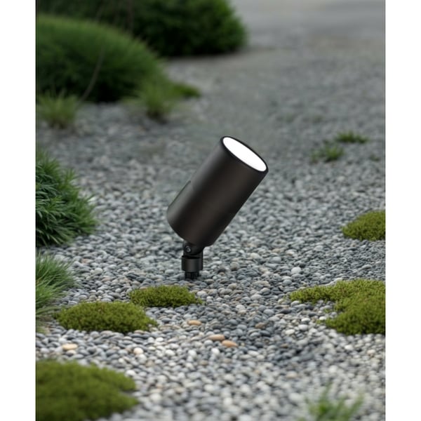 4-Inch Adjustable Outdoor 120V LED Landscape Spotlight