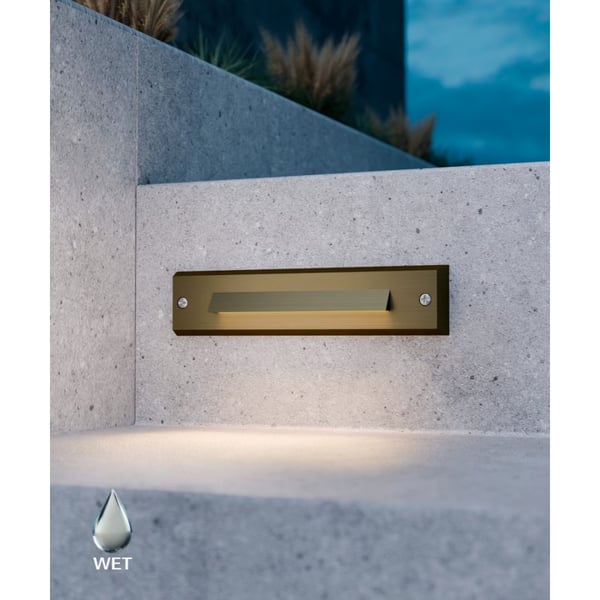 Rectangular Surface Mount LED Wall Step Light