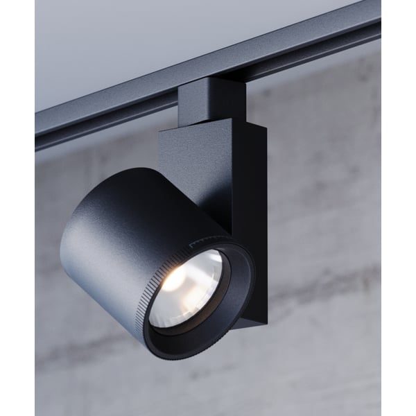 Architectural Adjustable Beam Track Light Head