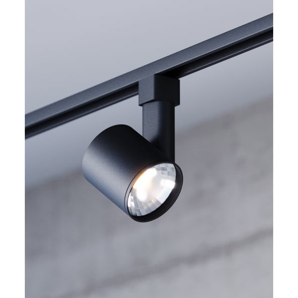 Multi-Size Adjustable LED Track Light Head