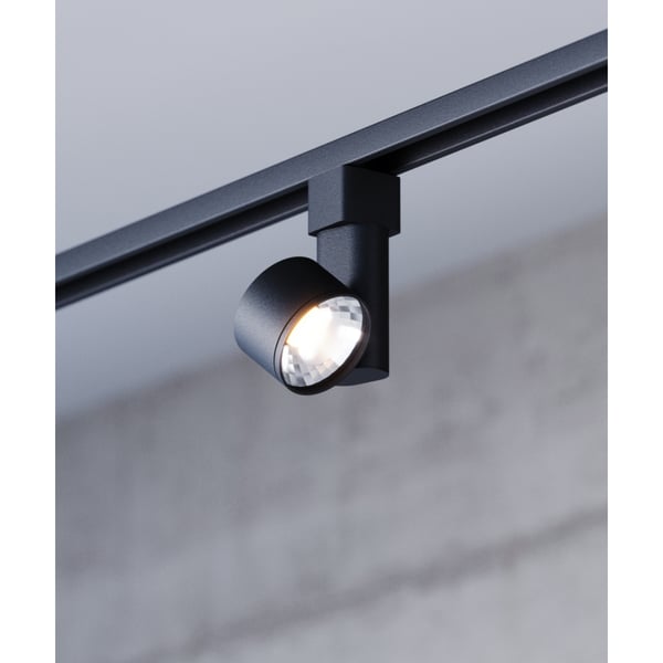 Multi-Size Adjustable LED Track Light Head