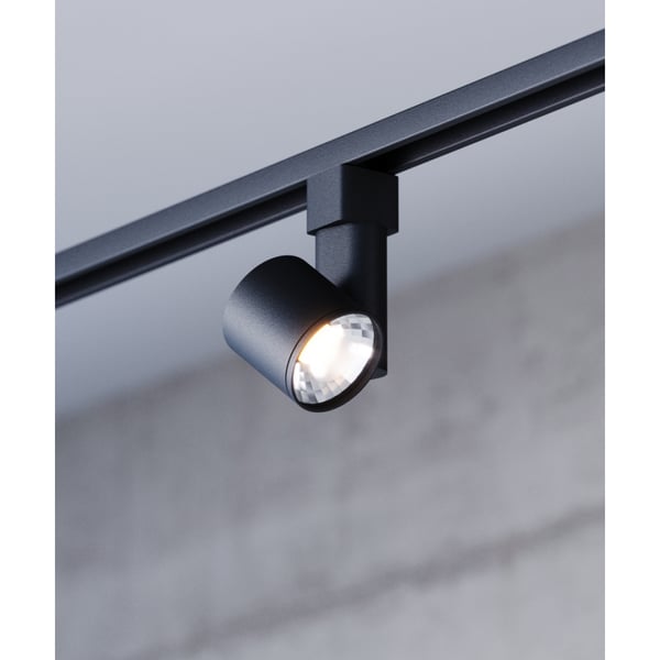 Multi-Size Adjustable LED Track Light Head