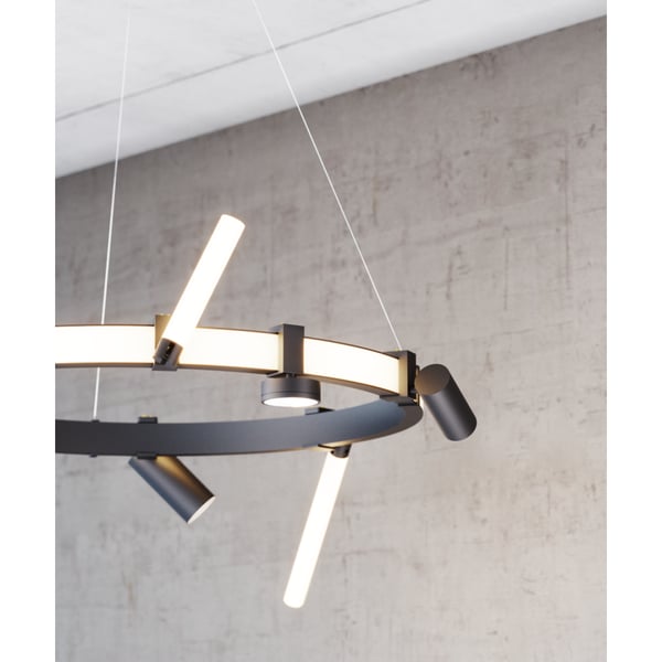 Outer LED Round Modular Pendant Light