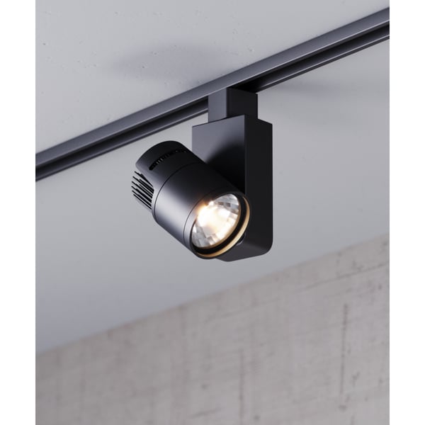 Architectural Multi-Sized LED Track Light Head
