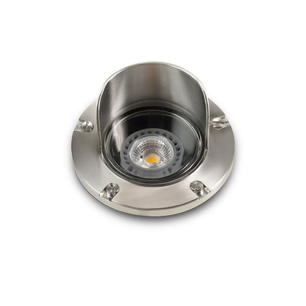 Alcon 9027-SS Low-Voltage 5-Inch Adjustable In-Ground LED Well Light