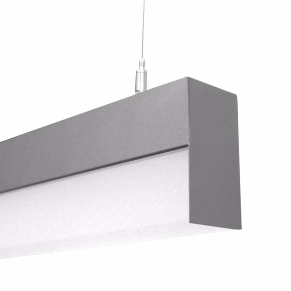 Bartco Lighting BLT210 2-1/8” Wide Sheet Steel LED Luminaire With Drop Lens