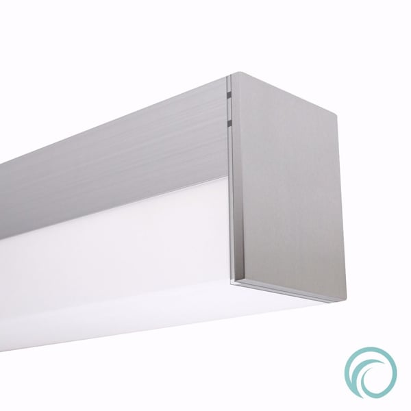 Bartco Lighting BSW215 3-1/8” Wide LED Fixture With Drop Lens, Outdoor Locations
