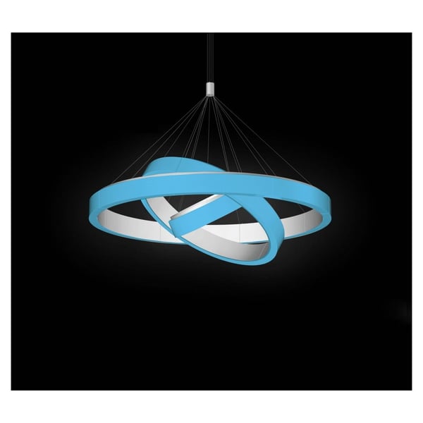 Betacalco Bubble 3D RGB LED 9 Foot Diamenter Pendant Light Fixture