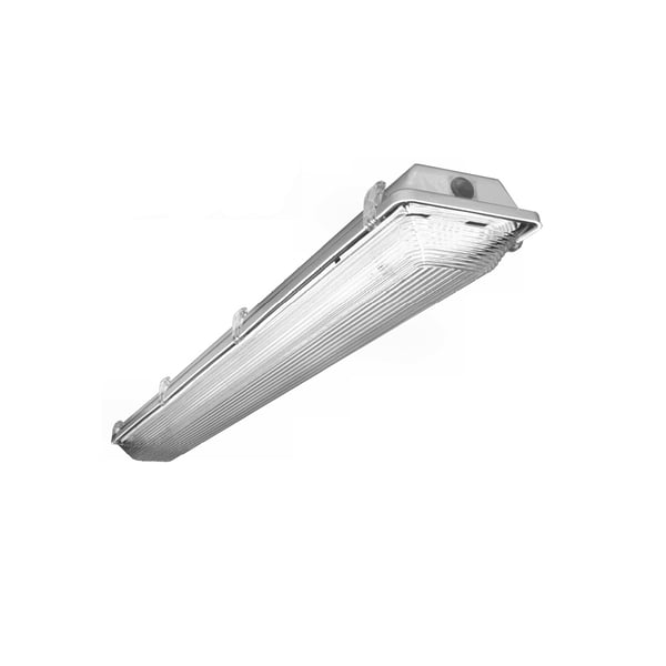 LA Lighting CIT200-2-8RT-DRRL-WL-4E8I-UNV Series 11,800 Lumens 8 Foot Medium Bi-Pin T8 Tandem Fluorescent Vapor Tight Luminaire - Wet Location