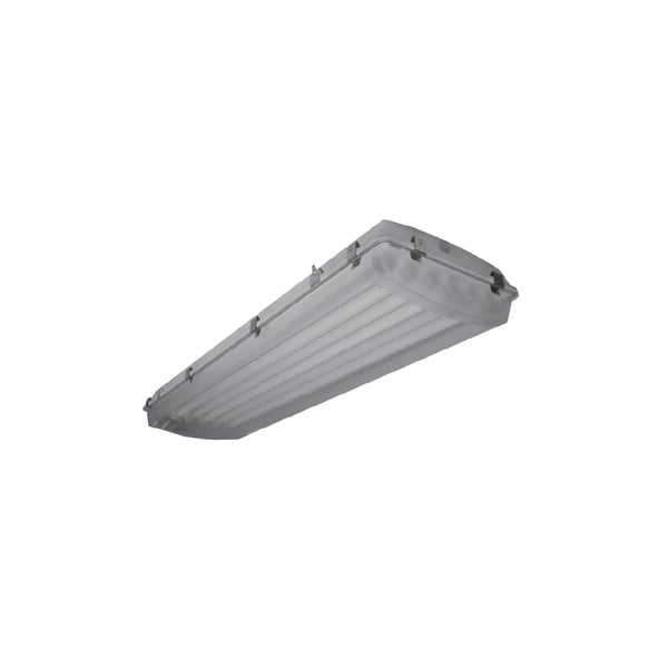 LA Lighting CIT400-4-4M-DRCA-WL-4E5H-UNV Series 17,393 Lumens 4 Foot Miniature Bi-Pin T5 Fluorescent Vapor Tight Luminaire - Wet Location