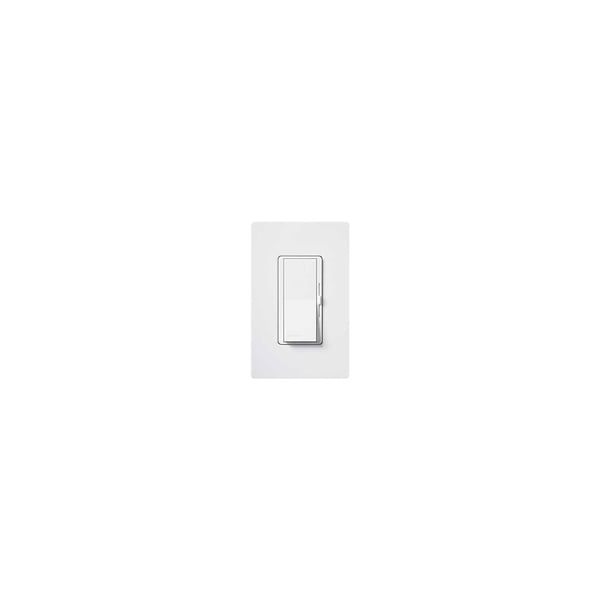 Lutron DV-600P-WH Diva 600 Watt Single Pole Dimmer - White