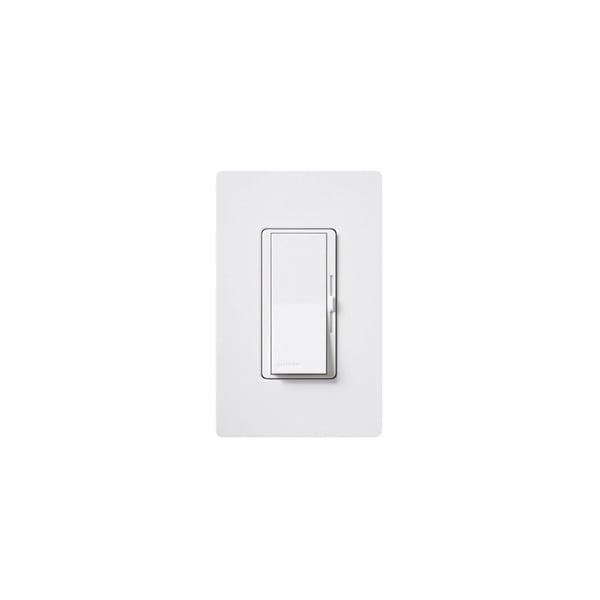 Lutron Diva DVTV-WH 0-10V Dimmer Switch Single-Pole 120V White (30mA Max)