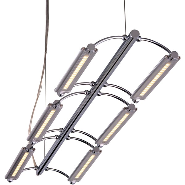 ET2 Helix 6-Light LED Linear Suspended Pendant Light Fixture E20941-10