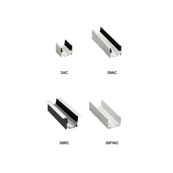 Mounting Channel for Flexible Strips