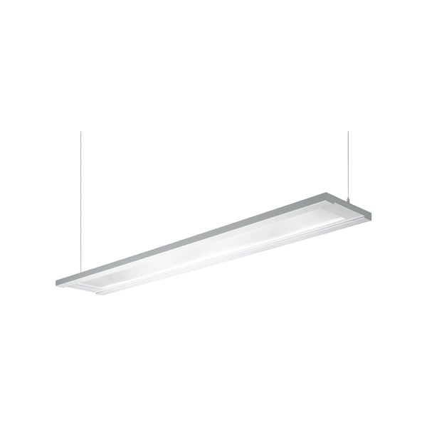 HE Williams FP4 Step-up T5 Fluorescent Flat Panel 4 Foot Architectural Linear Pendant Light Fixture - White