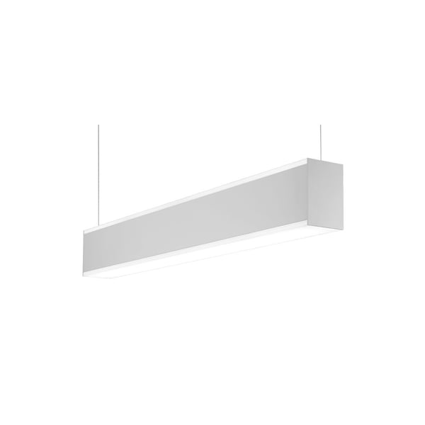 Focal Point FSM4BS Seem 4 LED Direct/Indirect Architectural Linear Suspended LED Office Ceiling Light Fixture