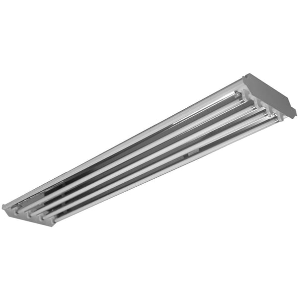 LA Lighting Baylighter HBN100-4-4M-SR-4E5H-UNV Series 18,900 Lumen 4 Foot Miniature Bi-Pin T5 Fluorescent High Bay Luminaire