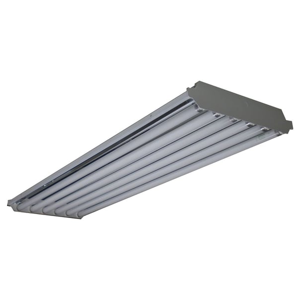 LA Lighting Baylighter HBN200-6-4M-SR-2-4E5H-UNV Series 28,281 Lumens 4 Foot Miniature Bi-Pin T5 Fluorescent High Bay Luminaire