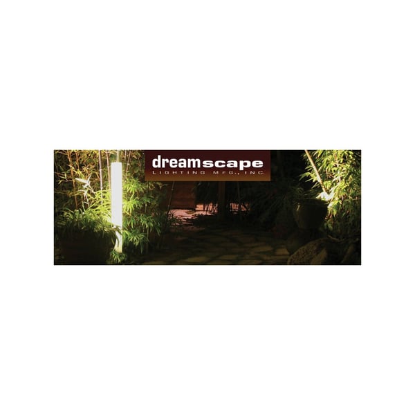 Dreamscape Lighting DLED-47 Illume Classic LED Column Outdoor Luminair with White Acrylic Diffuser