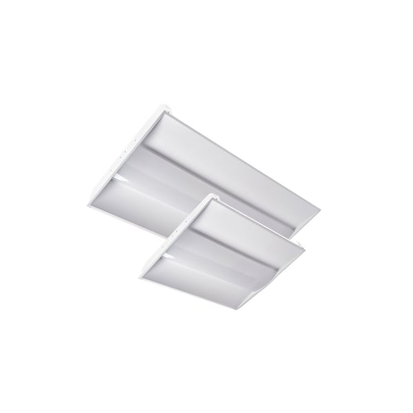 Alphalite ILT-CB-14H Infinity Volumetric 1x4 Foot 41W Architectural LED Troffer with Center Diffuser