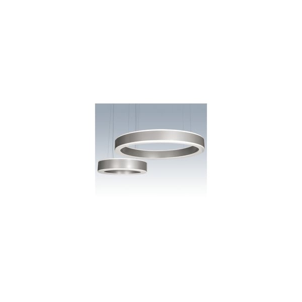 Birchwood Lighting KATRINA LED Round Direct / Indirect Light Fixture | Suspended / Surface Mount