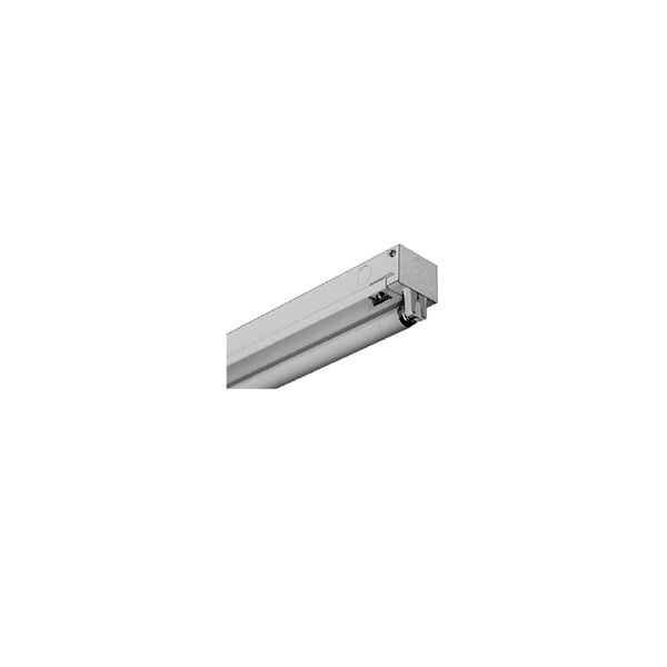 LA Lighting KDS100-1-4R-1E8I-UNV Series 2900 Lumens 4 Foot T8 Fluorescent Knocked Down 1-Light Strip Luminaire