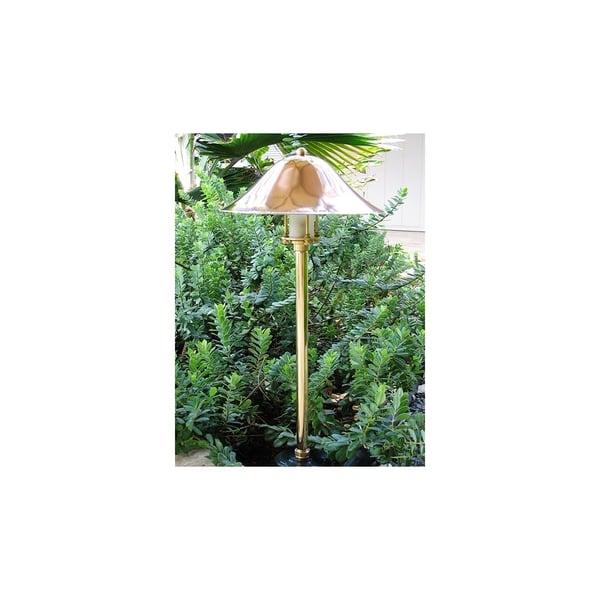 Beachside Lighting L-003 L-Series Curved Shade Pathlight