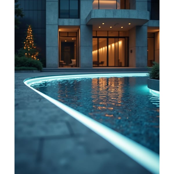 Slim Outdoor Underwater Flexible Linear LED Strip Light