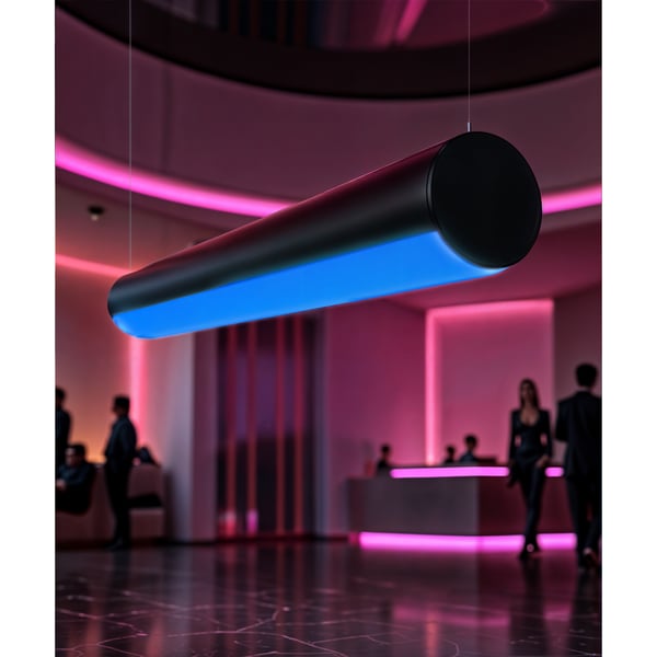 4-Inch RGBW Color-Changing LED Linear Tube Light