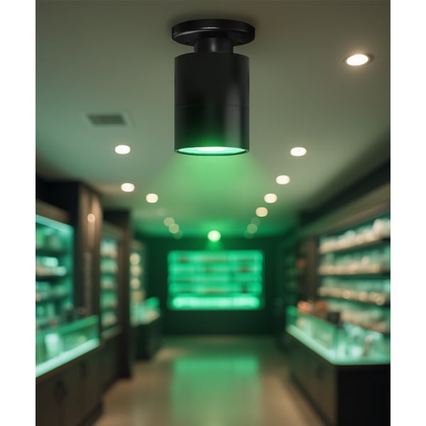 6-Inch LED RGBW Color-Changing Cylinder Ceiling Light