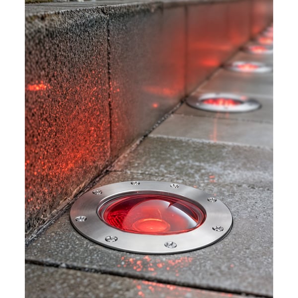 10-Inch In-Ground RGBW Color-Changing LED Well Light