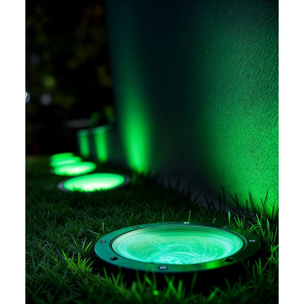 10-Inch Adjustable RGBW Color-Changing LED Well Light