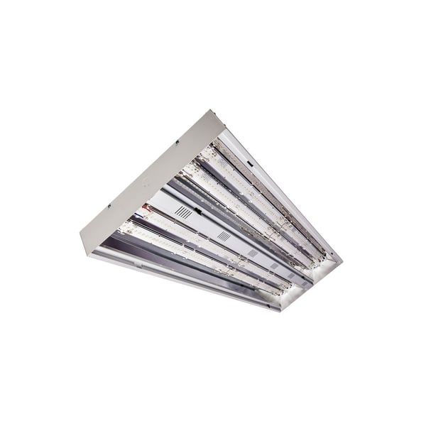 Alphalite LHB4-150 High Performance 4 Foot Linear LED High Bay Lighting Fixture with Frosted Lens