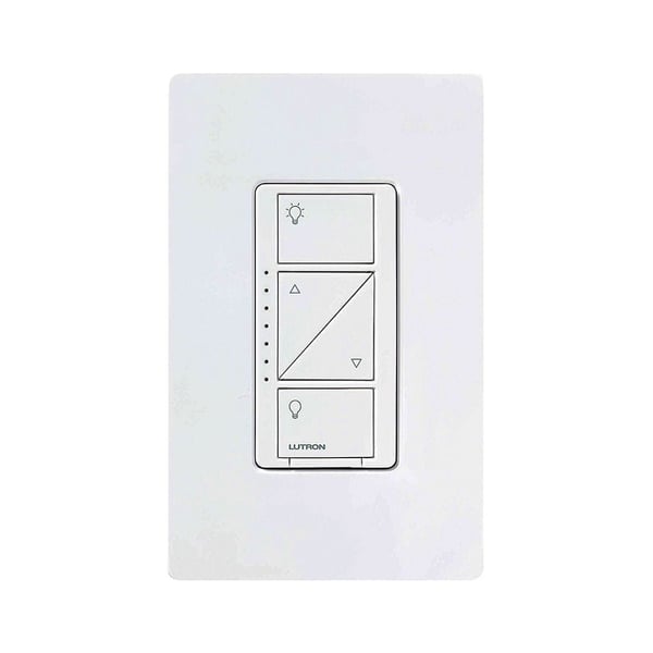 Lutron Caseta Wireless PD-6WCL-WH LED/CFL Lighting Dimmer White