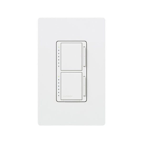 Lutron Maestro Dual Single Pole Digital Fade Dimmer