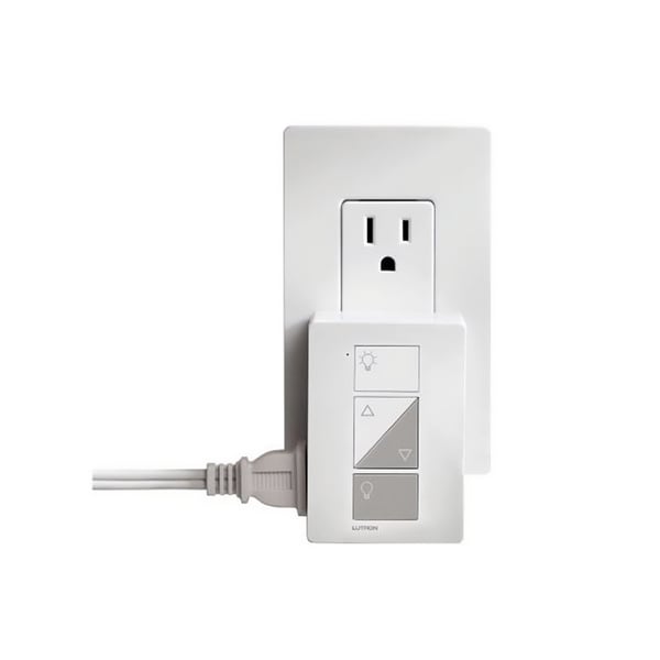 Lutron Caseta Wireless PD-3PCL-WH Plug In Lighting Dimmer 120V White