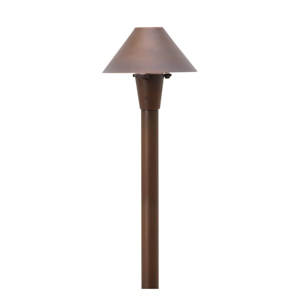 SPJ Lighting Forever Bright SPJ-MA-20 Outdoor LED Brass Outdoor Path Light - Matte Bronze Finish