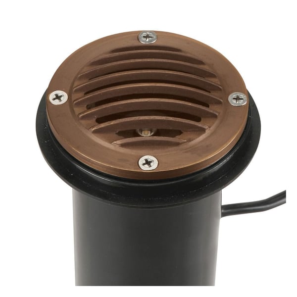 SPJ Lighting SPJ-MW1000-P-GR LED In-Ground Well Light Concrete Pour - Matte Bronze Finish