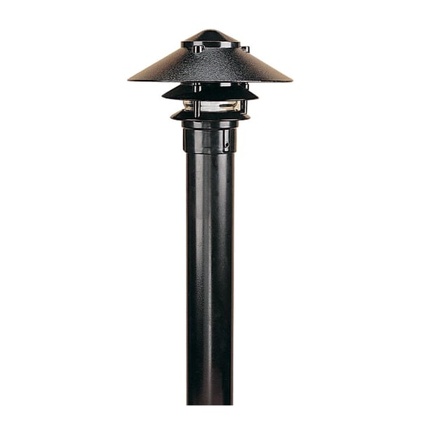 SPJ Lighting SPJ12-07 Aluminum 4.5 Watt LED Commercial Bollard - Pagoda Head Only