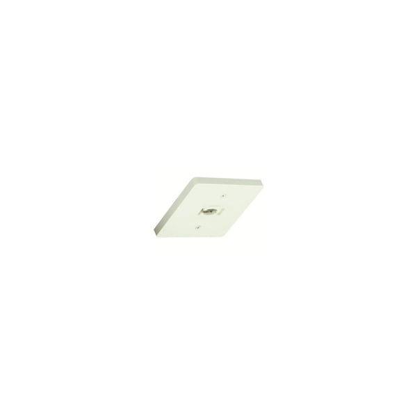 H-Type One-Circuit Track Lighting Square Monopoint Canopy