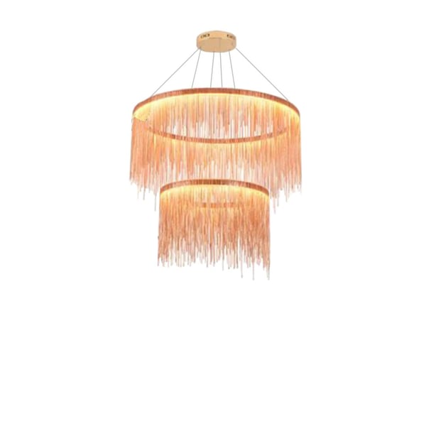 2-Tier LED Chandelier Pendant Light