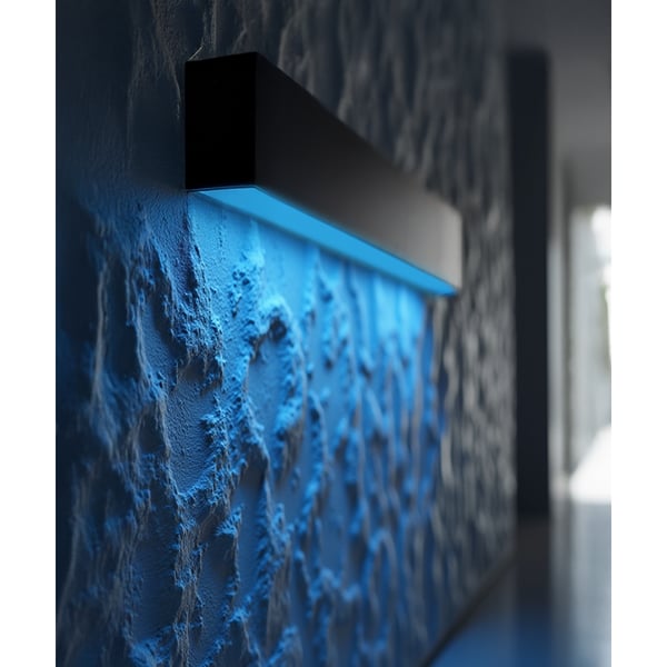 2.5-Inch RGBW Color Changing Linear LED Wall Light