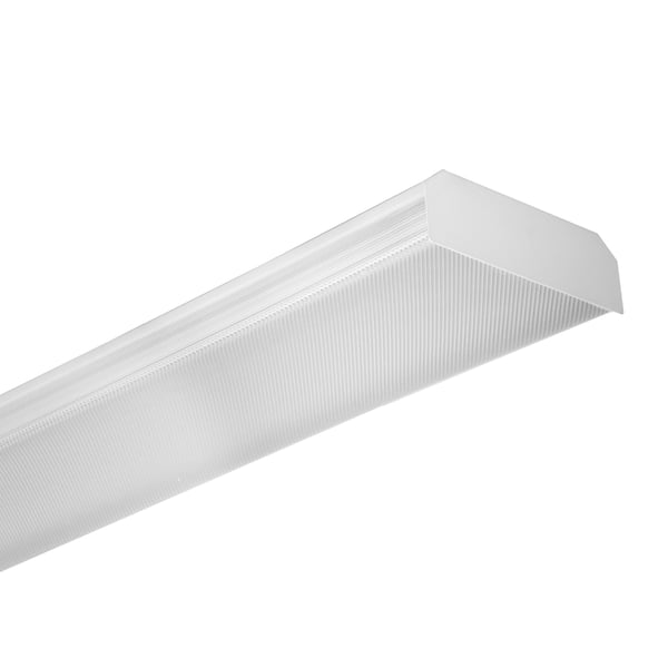 LA Lighting WAN107-2-8RT-4E8I-UNV Series 3669 Lumens 8 Foot Medium Bi-Pin T8 Tandem Fluorescent Wraparound Surface or Suspended Luminaire