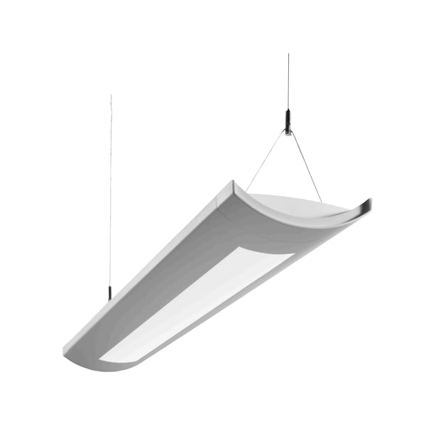 Prudential Lighting Wave2 Direct / Indirect LED Linear Suspension Light